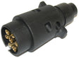 Trailer Connector Round Plastic Male Plug 7 Pin ABS Housing - AUTOKING