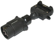 Trailer Connector Round Plug & Socket 7 Pin ABS Housing - AUTOKING