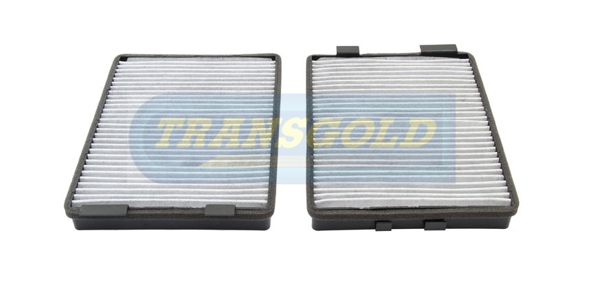 Cabin Filter Fits Bmw 5 Series (E9) 2pc Set WACF0010 (RCA126C) (2PCS) TCF126 - Transgold | Universal Auto Spares