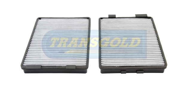 Cabin Filter Fits Bmw 5 Series (E9) 2pc Set WACF0010 (RCA126C) (2PCS) TCF126 - Transgold | Universal Auto Spares
