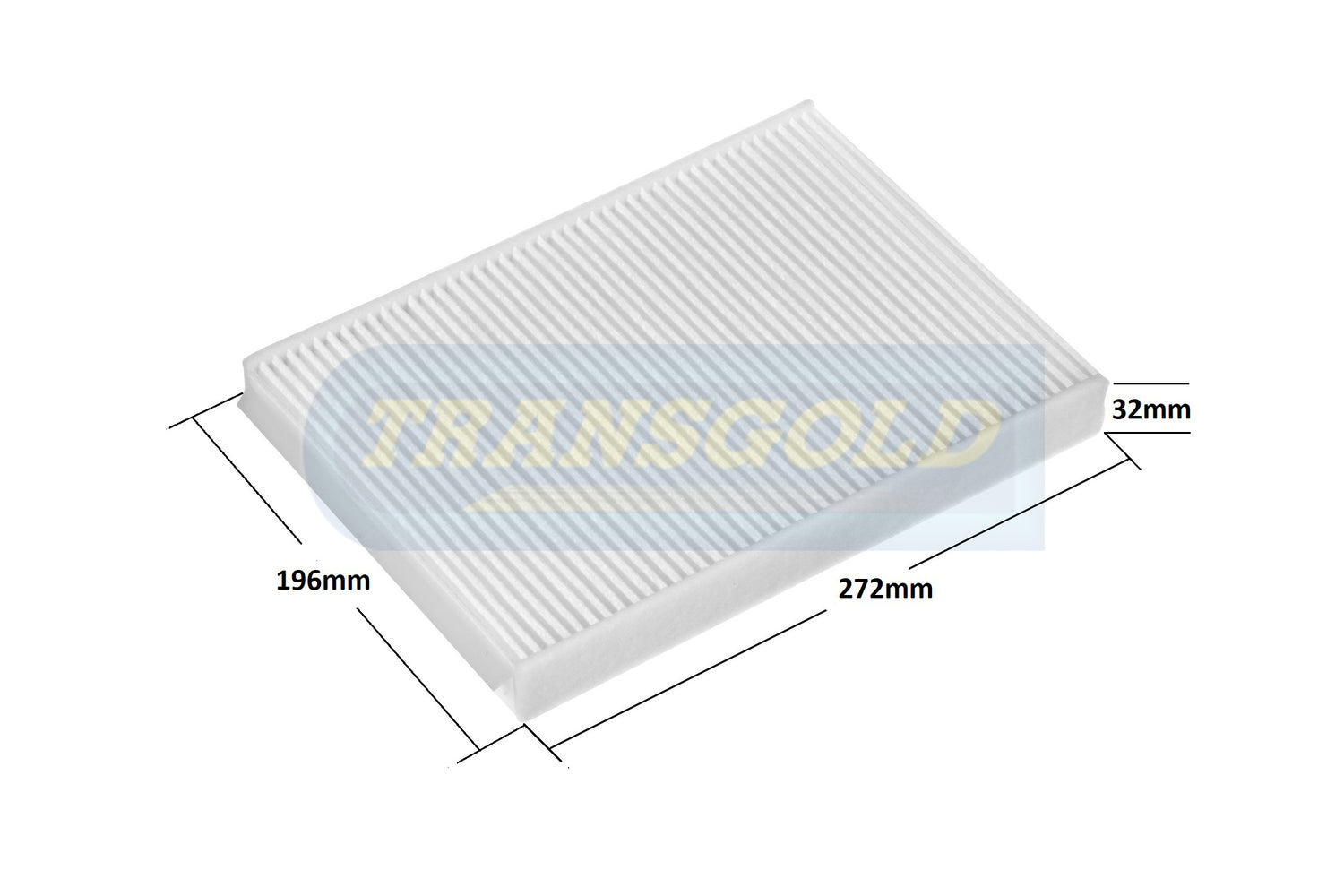 Cabin Filter Fits Volvo XC, S80 / Landrover WACF0080 TCF190 - Transgold | Universal Auto Spares