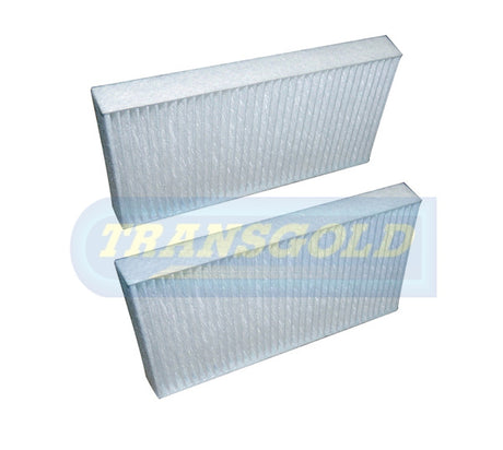 Cabin Filter Fits Jeep Cherokee KK (2PCS) WACF0141 TCF212 - Transgold | Universal Auto Spares