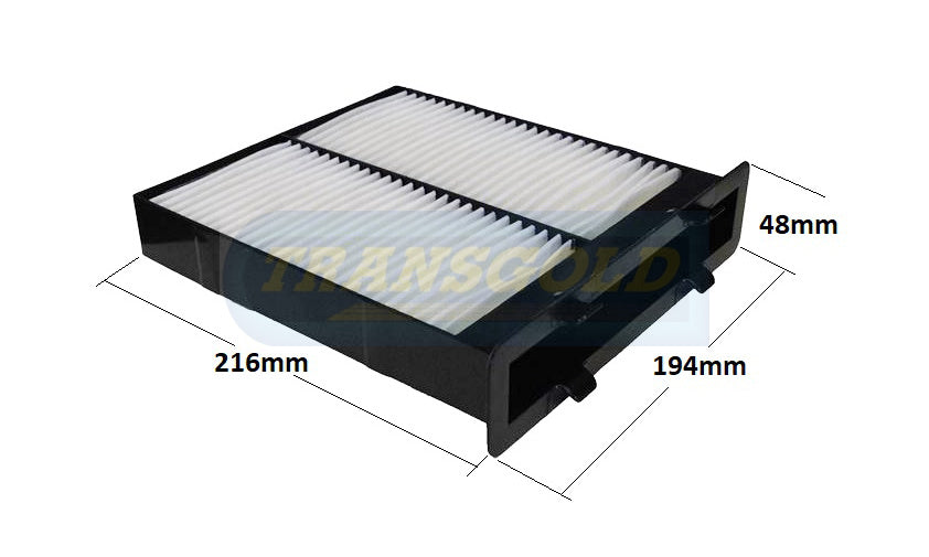 Cabin Filter Fits Suzuki SX4 WACF0148 TCF249 - Transgold | Universal Auto Spares