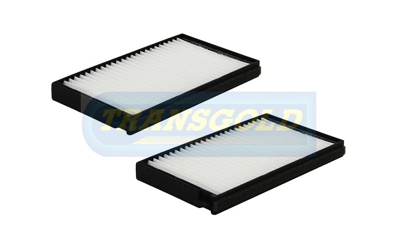 Cabin Filter Fits Hyundai iLoad/ Imax 08-ON (2PCS) (WACF0115) TCF277 - Transgold | Universal Auto Spares