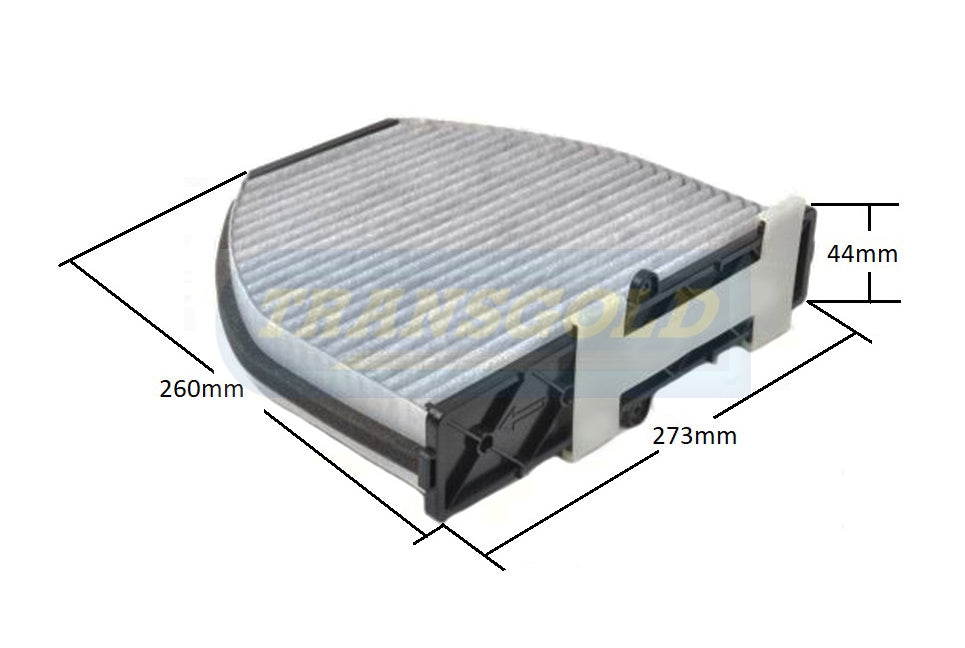 Cabin Filter Fits Mercedes C / E 07-On WACF0119 TCF299 - Transgold | Universal Auto Spares