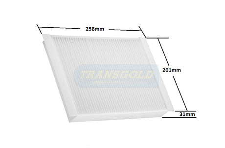 Cabin Filter Fits Ford Mustang FM,FN WACF0254 TCF359 - Transgold | Universal Auto Spares