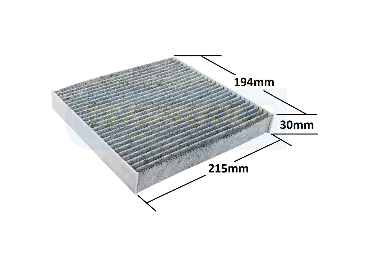 Cabin Filter Fits Jag F-pace X761, Lexus ES AVV60 RCA370C TCF370 - Transgold | Universal Auto Spares