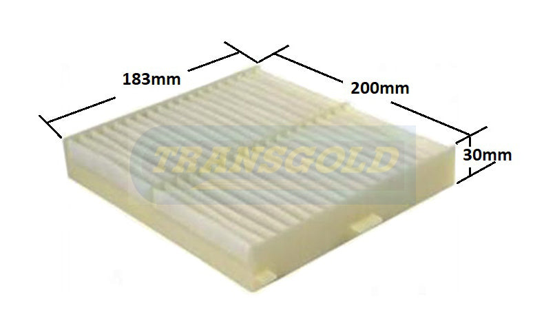 Cabin Filter Fits Suzuki Swift 2017 On WACF0193 TCF397 - Transgold | Universal Auto Spares