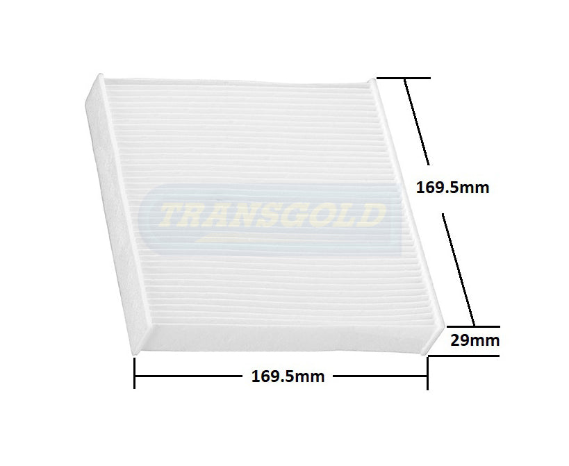 Cabin Filter Fits Suzuki Ignis 10/16 On Jimny 07/18 On WACF0275 TCF403 - Transgold | Universal Auto Spares