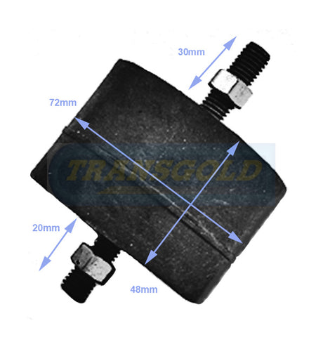 Engine Mount Fits BMW 320i, 520i Front TEM0355 - Transgold