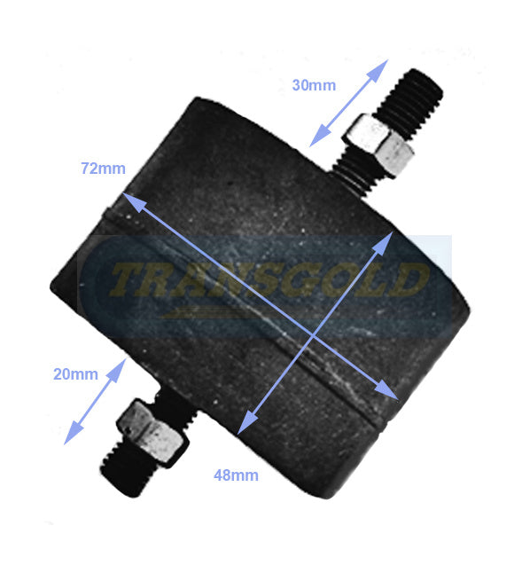 Engine Mount Fits BMW 320i, 520i Front TEM0355 - Transgold