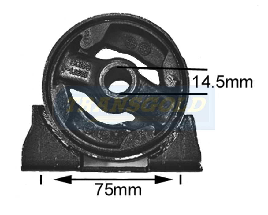 Engine Mount Fits Toyota Camry SV20/21/22 '87-93 Manual Rear TEM0552 - Transgold