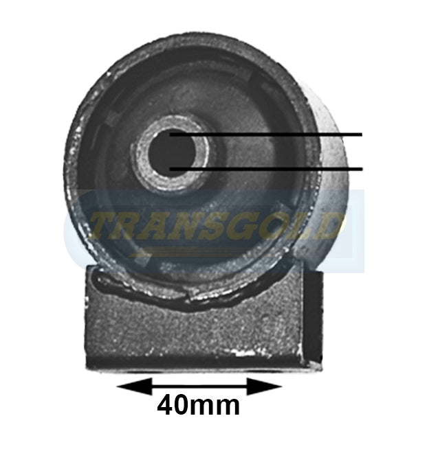 Engine Mount Fits Toyota Camry 4 Cyl. 87-88 Manual Front TEM0558 - Transgold