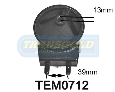 Engine Mount Fits Laser KJ/Mazda Protege 94 On Auto Front TEM0712 - Transgold
