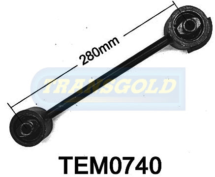Engine Rod Mount Fits Toyota Cressida 85-88 280mm C-C TEM0740 - Transgold
