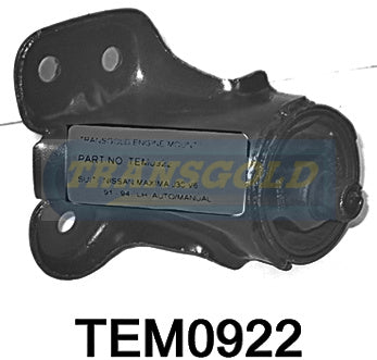 Engine Mount Fits Nissan Maxima J30 V6 91-94 LH A/M TEM0922 - Transgold