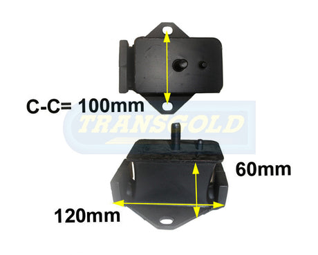 Engine Mount Fits Mitsubishi Express Walkthru WA Front LH & RH TEM1023 - Transgold