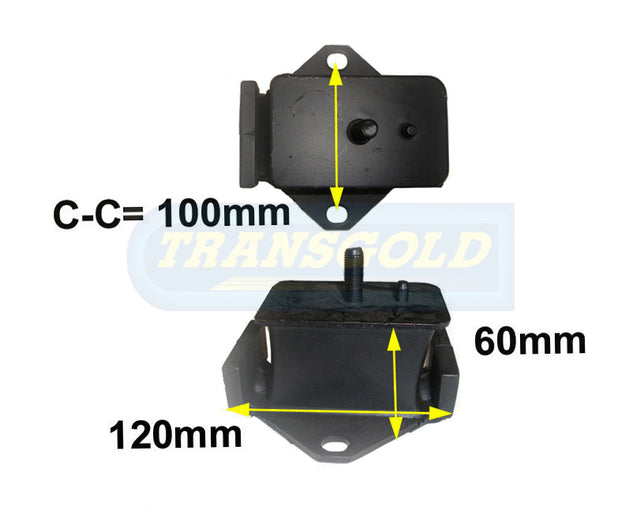 Engine Mount Fits Mitsubishi Express Walkthru WA Front LH & RH TEM1023 - Transgold