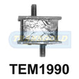 Engine Mount Fits Mitsu. Canter FC432C, FC432E 86-97 4CYL. 2.6L Man. Rear LH/RH TEM1990 - Transgold