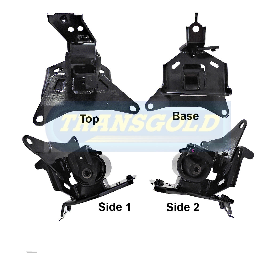 Engine Mount Fits Toyota Yaris 130 Series Left-Hand Side Manual TEM3458 - Transgold