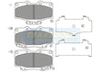 Brake Pads Front Fits Toyota Hilux, Landcruiser TG1149N - Transgold | Universal Auto Spares