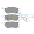 Brake Pads Rear Fits Honda Integra 1.6L 1986-89 TG1195N - Transgold | Universal Auto Spares