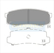 Brake Pads Rear Fits Toyota Landcruiser 90- TG200N - Transgold | Universal Auto Spares