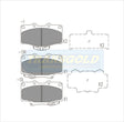 Brake Pads Front Fits Toyota 4 Runner Vzn30 V6 '93-96 TG1346N - Transgold | Universal Auto Spares