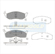 Brake Pads Front Fits Chrysler Neon, Voyager '96 On TG1374N - Transgold | Universal Auto Spares