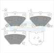 Brake Pads Front Fits Toyota Rav4 Aca20R, 21R Cruiser Wagon Jul 00 On TG1429N - Transgold | Universal Auto Spares