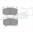 Brake Pads Front Fits Toyota Tundra Tundra (USA) 99-03 TG1438N - Transgold | Universal Auto Spares
