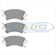 Brake Pads Front Fits Toyota Corolla 12/01-on Zzei22R (South Africa) TG1714N - Transgold | Universal Auto Spares