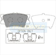 Brake Pads Rear Fits Toyota Camry, Aurion 2006-on TG1832N - Transgold | Universal Auto Spares
