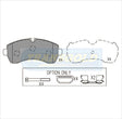 Brake Pads Front Fits Volkswagen Crafter 50 2.5 Tdi 06-Now, Mercedes-Benz Sprinter 515 2.1cdi,3.0cdi 06-Now TG1974N - Transgold | Universal Auto Spares