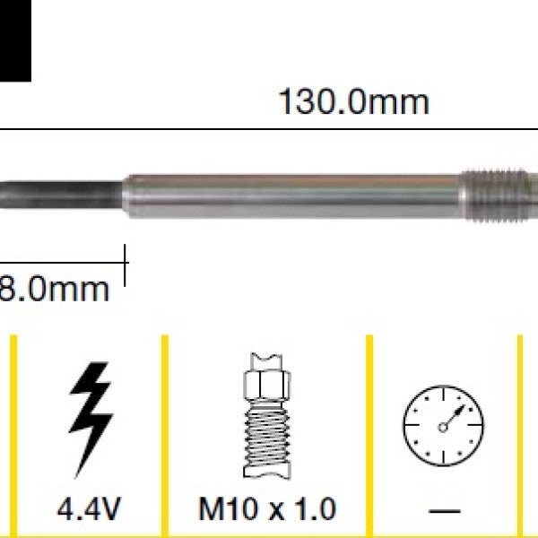 Glow Plug AUDI SKODA VOLKSWAGEN TGP023 - TRIDON