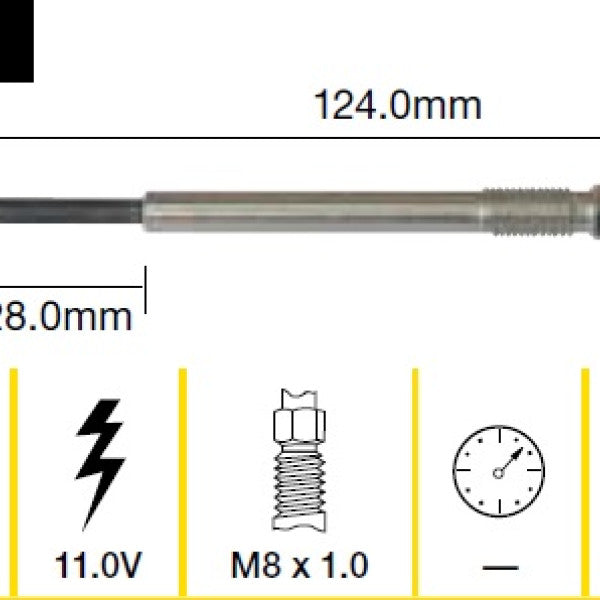 Glow Plug CITROEN DV6 MINI DV6 N47 TGP032 - TRIDON