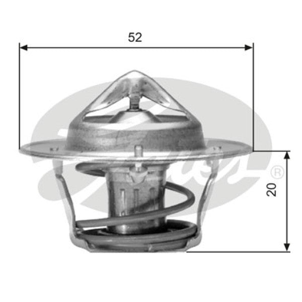 Thermostat THERMOSTAT 82/180 TH04182G1 - GATES