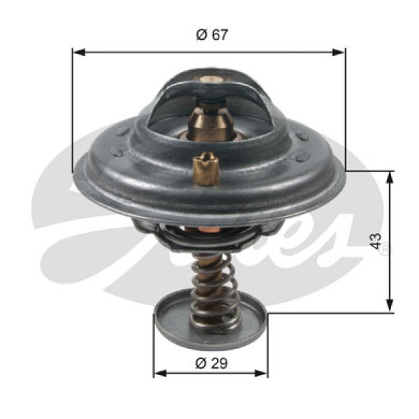 Thermostat THERMOSTAT 82/180 TH27680G1 - GATES