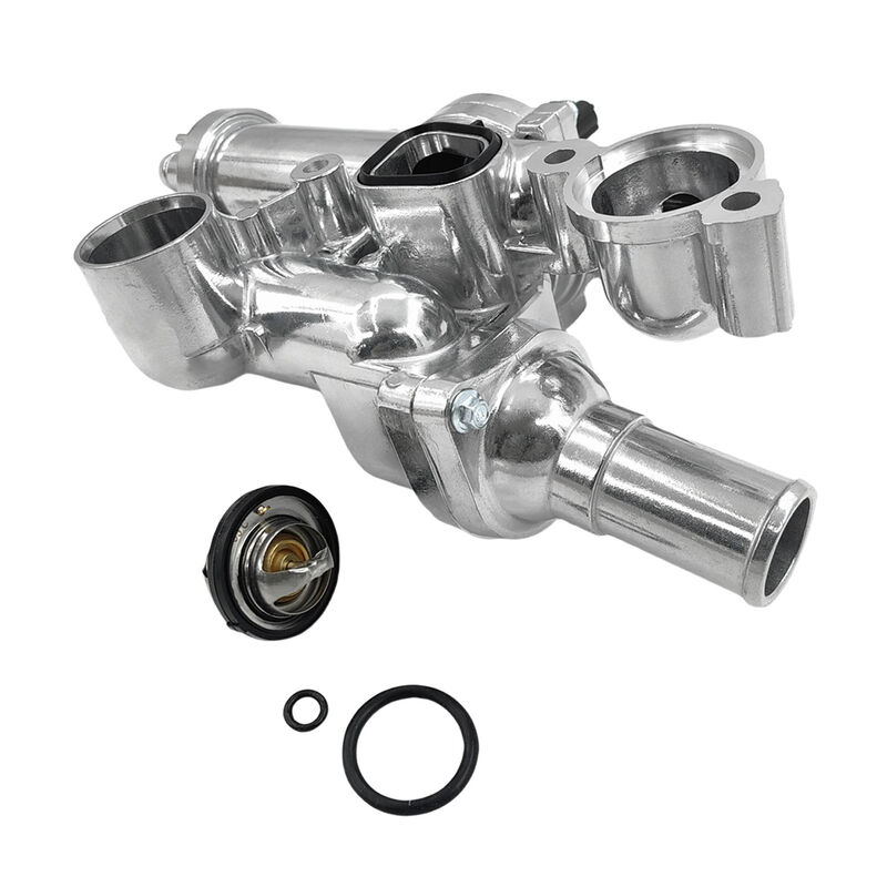 Thermostat Housing Assembly Aluminum Fit For Jeep Compass 2007-2017 With Gasket THE-JP005 - Machter