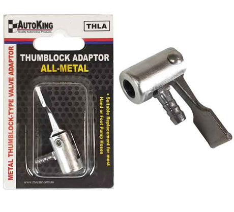 Foot Pump Thumblock Metal - AUTOKING | Universal Auto Spares