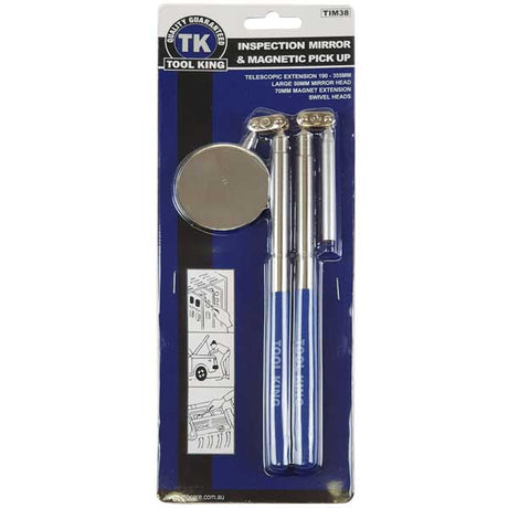 Inspection Mirror & Magnetic Pick Up Tool - Tool King