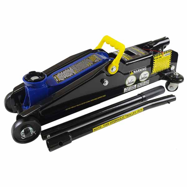 Hydraulic Trolley Jack 1800KG Lift Height 247mm- Tool King Printed Box
