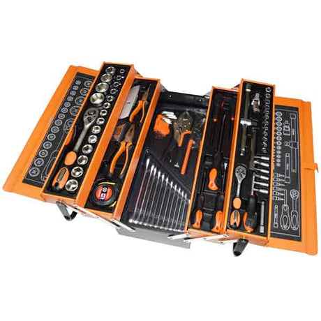 Tool Kit 85 Piece With Metal Case 48 x 22 x 21cm - Tool King