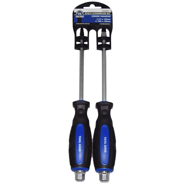 Screwdriver Set 2pce Go Thru - ToolKing