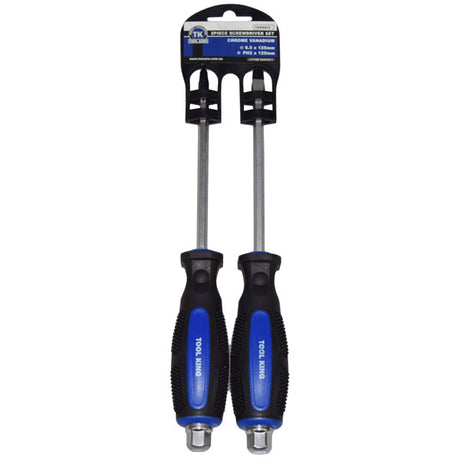Screwdriver Set 2pce Go Thru - ToolKing