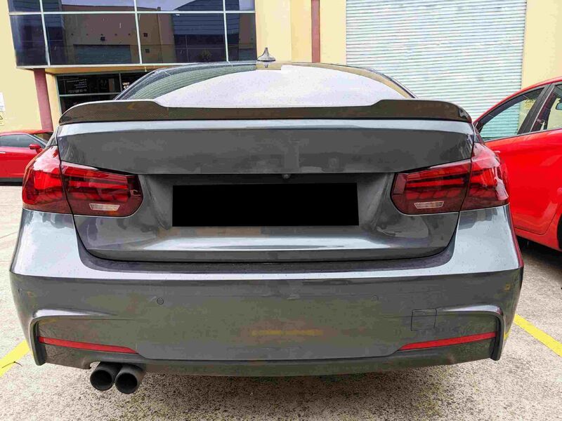 Clear Red 3D OLED Sequential Tail Lights Fit For BMW F30 F35 F80 M3 2012-2018 TL-BMW037LS - Machter