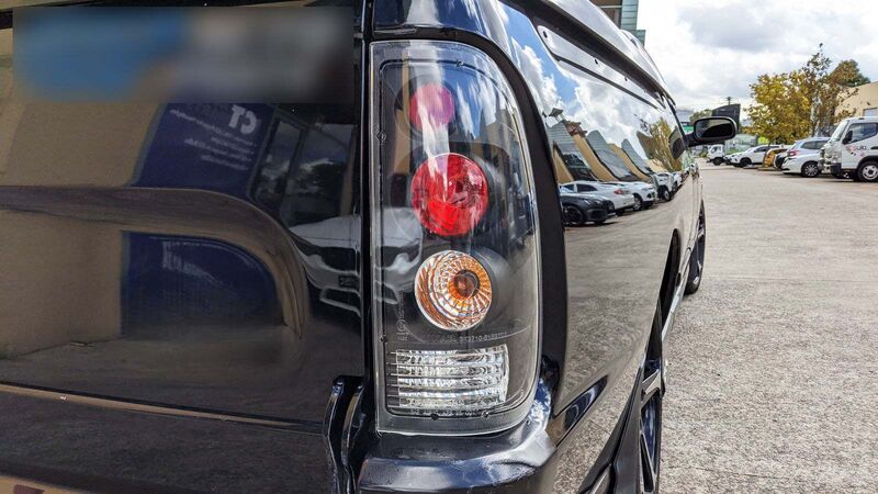 Black Altezza Tail Lights Fit For Ford Falcon BA BF Turbo Ute XR6 XR8 2002-2007 TL-FD021LS - Machter