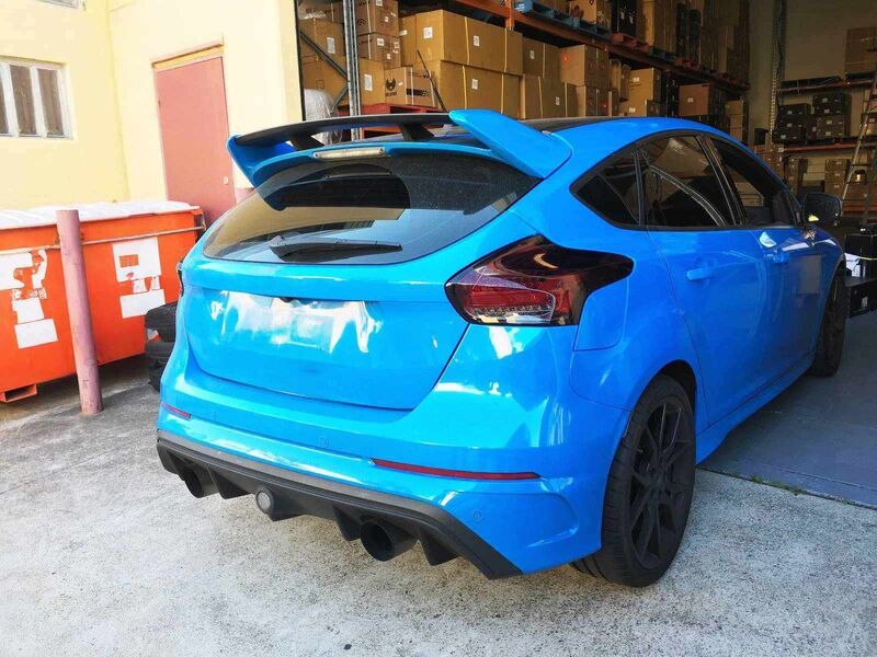Smoke Red Full LED 3D Light Bar Tail Lights Fit For Ford Focus LZ 2015-2018 TL-FD040LS - Machter