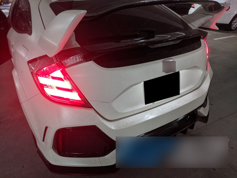 Mugen Style Clear LED Tail Lights Fit For Honda Civic FK7 Type R FK8 2016-2021 TL-HD023LS - Machter