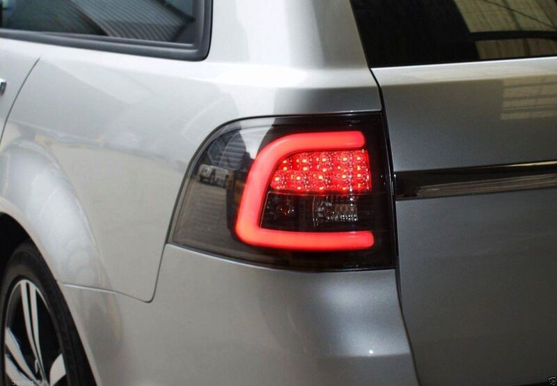 3D Light Bar Black LED Tail Light Fit For Holden Commodore VE VF Wagon SV6 Omega 2008-2016 TL-HLN026LS - Machter